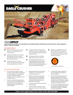 Rubble Recycling Plants Eagle Crusher Rapid-Deploy 
