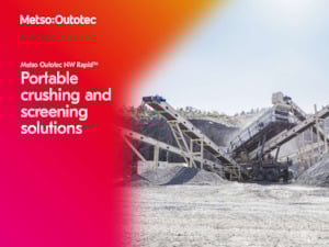 Çürük geri dönüşüm tesisleri Metso Rapid NW106