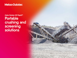 Rubble Recycling Plants Metso Rapid NW116