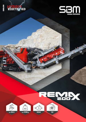 Rubble Recycling Plants SBM REMAX 200