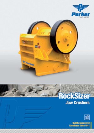 Çürük geri dönüşüm tesisleri Parker Rocksizer