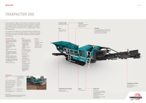 Rubble Recycling Plants Powerscreen Trakpactor 260