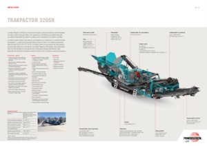 Rubble Recycling Plants Powerscreen Trakpactor 320SR