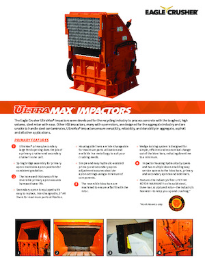 Rubble Recycling Plants Eagle Crusher UM-69X