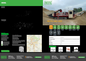 Rubble Recycling Plants RESTA VH2 2400