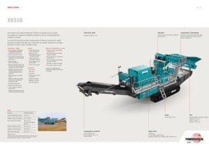 Rubble Recycling Plants Powerscreen XV350