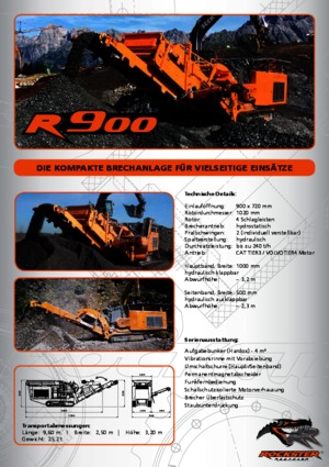 Rubble Recycling Plants Rockster R800