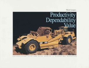 Scrapers Caterpillar 613C