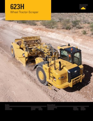 Scrapers Caterpillar 623H