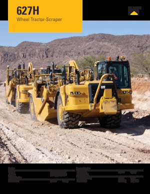 Kazıyıcı Caterpillar 627H