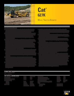 Kazıyıcı Caterpillar 627K