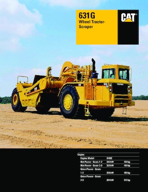 Kazıyıcı Caterpillar 631G