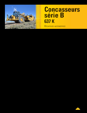 Kazıyıcı Caterpillar 637K