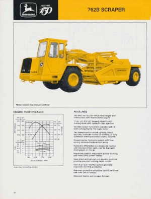Scrapers John Deere Construction 862B