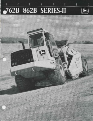 Scrapers John Deere Construction 862B