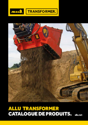 Screening buckets Allu DN 3-17 TS