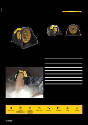 Screening buckets MB Crusher MB-LS220 S2