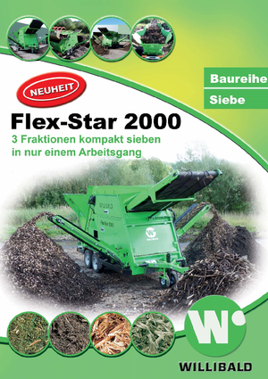 Tarama bitkileri Willibald Flex-Star 2000