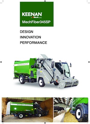 Self propelled feed mixers KEENAN MechFiber345 SP