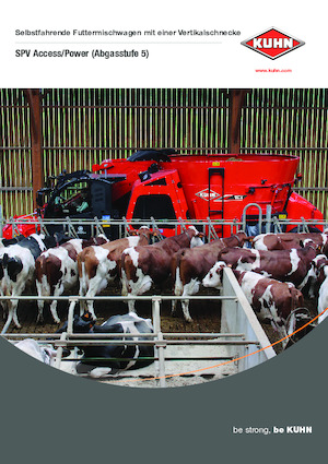 Self propelled feed mixers Kuhn SPV Power 17.1 DL