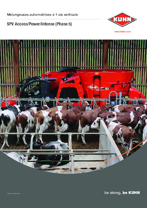 Self propelled feed mixers Kuhn SPV Power 17.1 DL