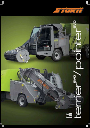 Self propelled feed mixers Storti Terrier SW EVO 140