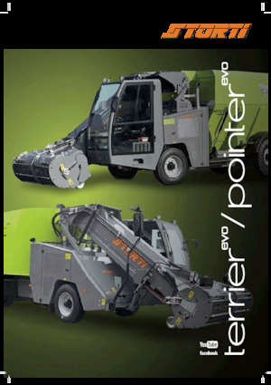 Self propelled feed mixers Storti Terrier SW EVO 140
