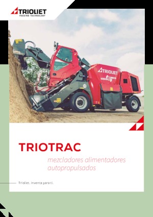 Self propelled feed mixers Trioliet Triotrac 1700