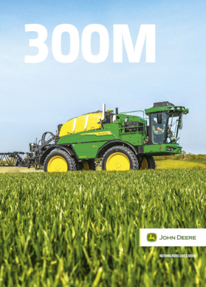 Kendinden itmeli tarla püskürtücüler John Deere 340M