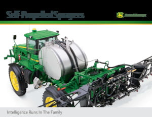 Self-propelled field sprayers John Deere 4830