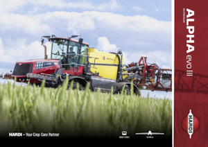 Self-propelled field sprayers Hardi ALPHA EVO III 4200