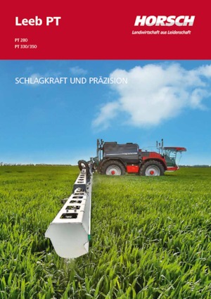 Self-propelled field sprayers Horsch PT 330