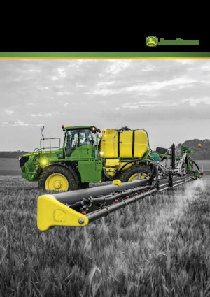 Self-propelled field sprayers John Deere R4050i