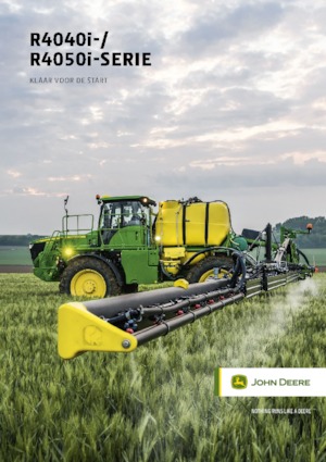 Self-propelled field sprayers John Deere R4040i