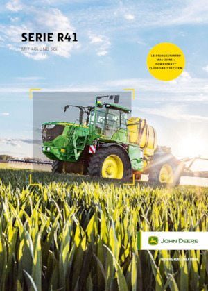 Self-propelled field sprayers John Deere R4150i