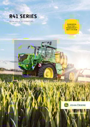 Self-propelled field sprayers John Deere R4150i