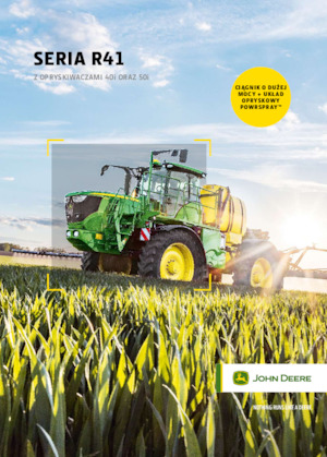 Self-propelled field sprayers John Deere R4150i