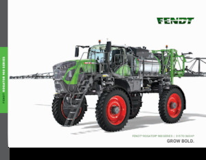 Self-propelled field sprayers Fendt RG934