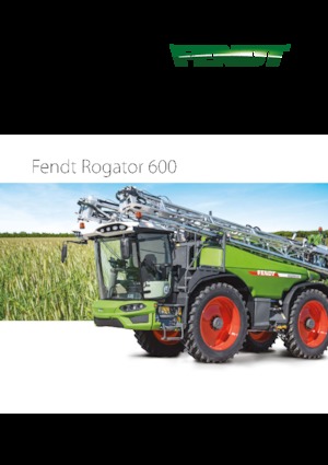 Kendinden itmeli tarla püskürtücüler Fendt Rogator 635