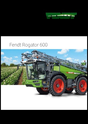 Self-propelled field sprayers Fendt Rogator 665 