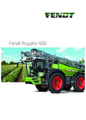 Self-propelled field sprayers Fendt Rogator 665 