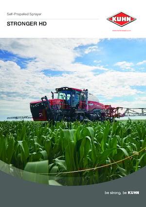 Kendinden itmeli tarla püskürtücüler Kuhn STRONGER 3200 HD
