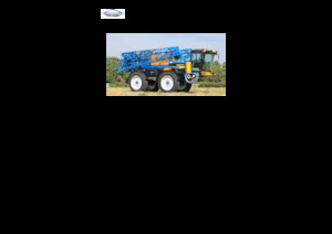 Kendinden itmeli tarla püskürtücüler Delvano Terresta