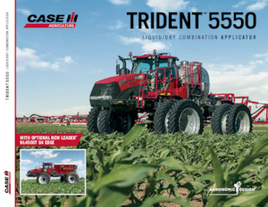 Self-propelled field sprayers Case IH Trident 5550