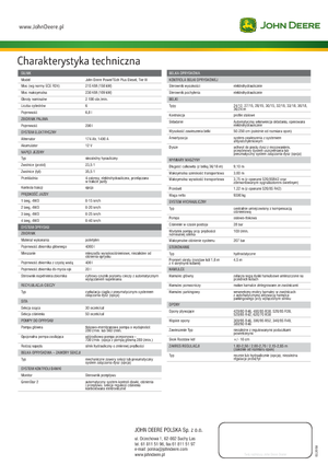 Self-propelled field sprayers John Deere 5430i