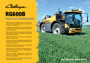 Self-propelled field sprayers Challenger RoGator 655