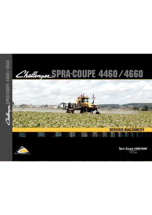 Self-propelled field sprayers Challenger SpraCoupe 4460 M