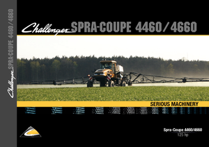 Self-propelled field sprayers Challenger SpraCoupe 4460 M