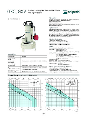 Sewage Pumps Calpeda GXC 40-13