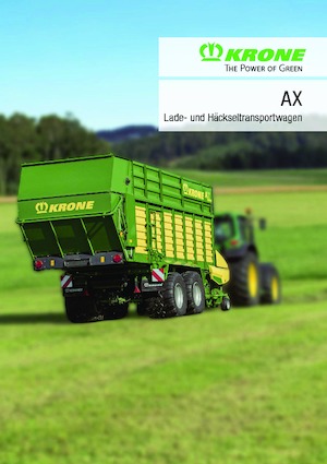 Silage trailers Krone AX 310 D